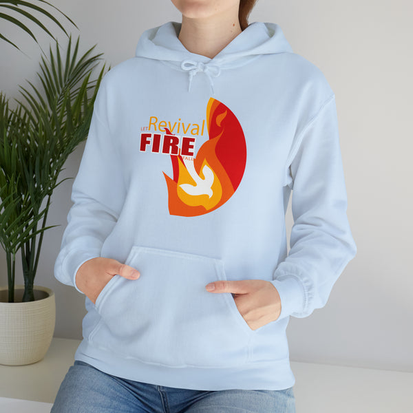 Revival fire fall Unisex Adult Sweatshirt -- Men and Women's Hooded l Thick blended cotton l Love Jesus l Let revival Fire Fall, revival shirt