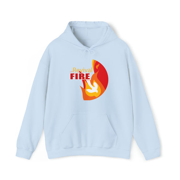 Revival fire fall Unisex Adult Sweatshirt -- Men and Women's Hooded l Thick blended cotton l Love Jesus l Let revival Fire Fall, revival shirt
