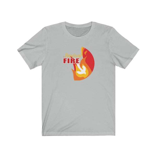 Revival Fire Unisex Adult     Shirt -- Men and Women's Tee l Short sleeve l Soft cotton l Let revival Fire Fall l Love Jesus l Christian