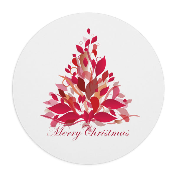 Christmas tree- Red Mousepad