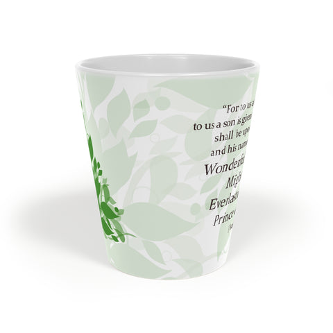 Christmas Tree -- Green l Latte Mug, 12oz