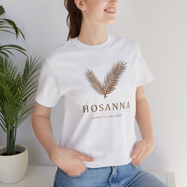 Hosanna Unisex Adult Shirt l Love Jesus l  Unisex Men and Women's Tee l Short sleeve l Soft cotton l Christian