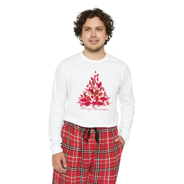 Merry Christmas -- Men's Long Sleeve Pajama Set