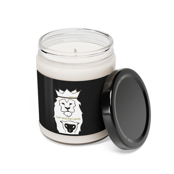 Lion and the lamb -- Scented Soy Candle, 9oz