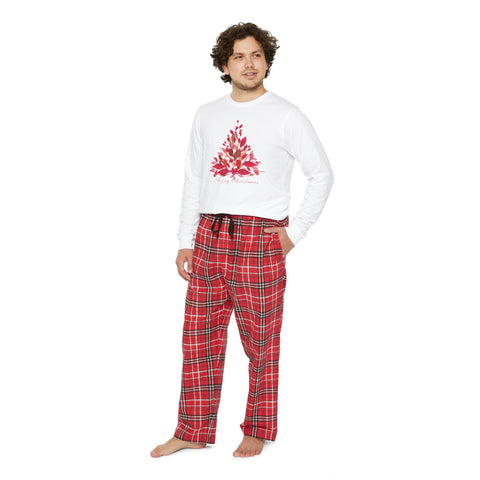 Merry Christmas -- Men's Long Sleeve Pajama Set