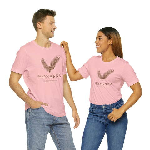 Hosanna Unisex Adult Shirt l Love Jesus l  Unisex Men and Women's Tee l Short sleeve l Soft cotton l Christian