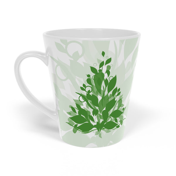 Christmas Tree -- Green l Latte Mug, 12oz