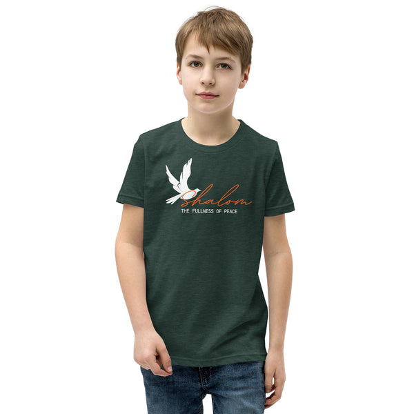 Shalom -- Youth Short Sleeve T-Shirt