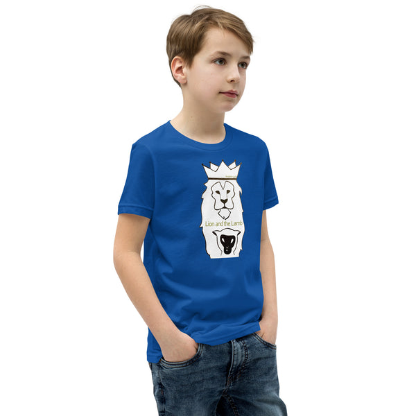 Lion and the Lamb -- Youth Short Sleeve T-Shirt