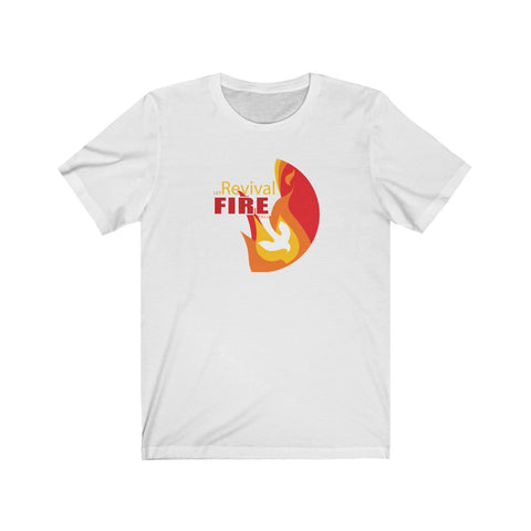 Revival Fire Unisex Adult     Shirt -- Men and Women's Tee l Short sleeve l Soft cotton l Let revival Fire Fall l Love Jesus l Christian