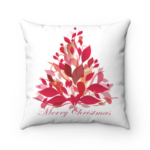 Christmas tree -- Spun Polyester Square Pillow