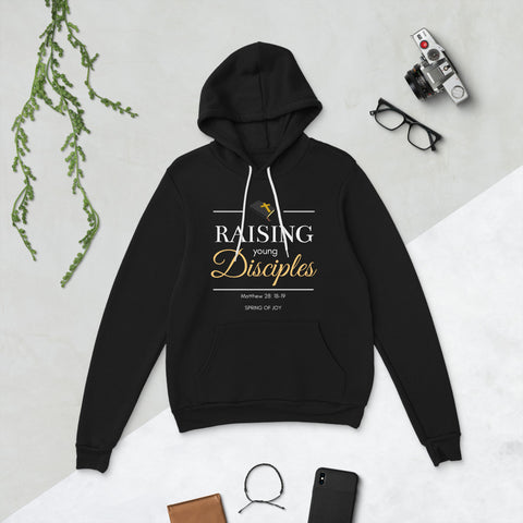 Raising young disciples -- Unisex Adult hoodie