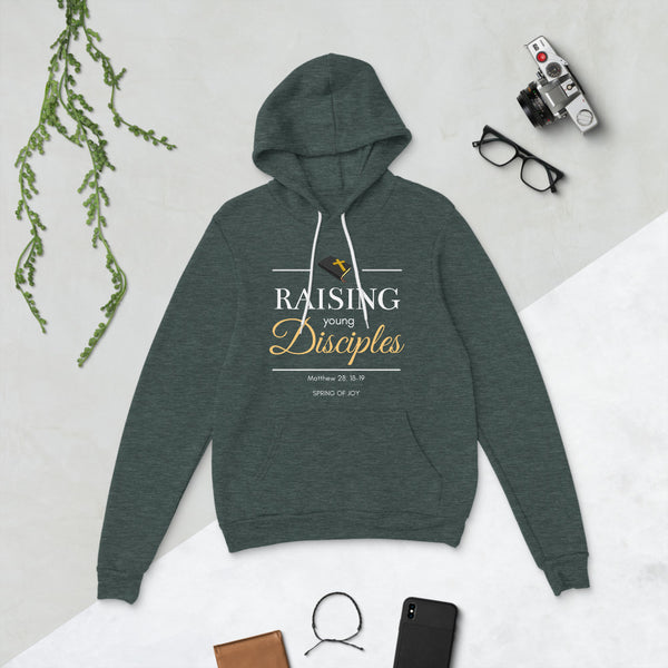 Raising young disciples -- Unisex Adult hoodie
