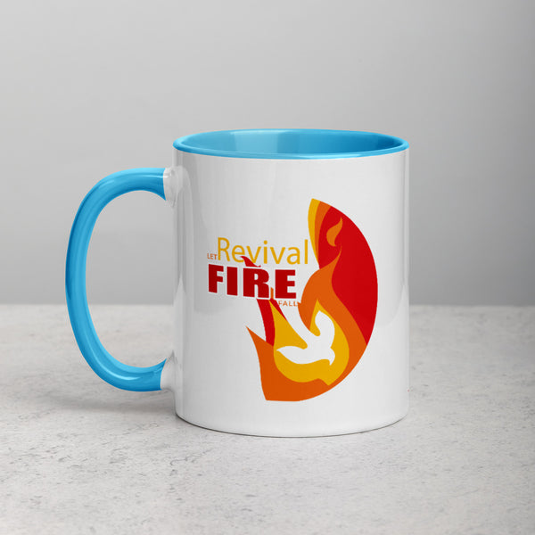 Revival Fire Color Mug - Let the revival fire fall l Holy Spirit Comes l Color Mug